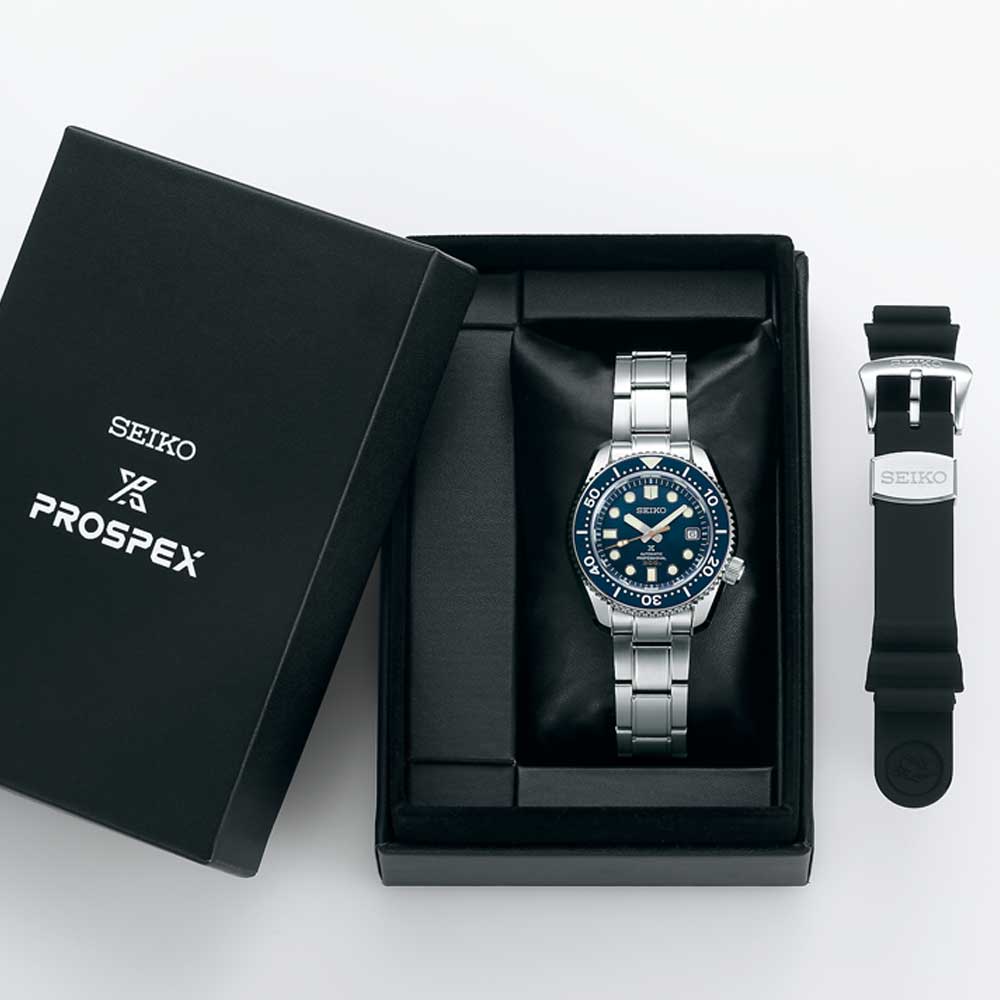 SEIKO PROSPEX SLA023J1 DIVER MARINEMASTER DIVER BLUE MEN'S WATCH - H2 Hub Watches