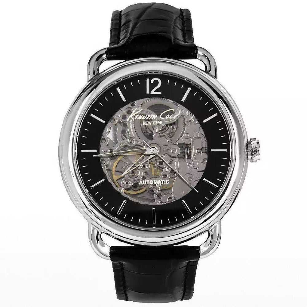 KENNETH COLE NEW YORK TRANSPARENT AUTOMATIC KC8017 MEN'S WATCH - H2 Hub Watches