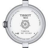 TISSOT BELLISSIMA T1260101601301 QUARTZ 316L STAINLESS STEEL CASE PINK LEATHER WOMEN'S WATCH