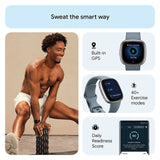 Fitbit Versa 4 Waterfall Blue/Platinum FB523SRAG-FRCJK