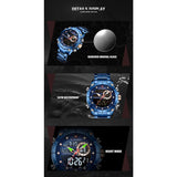 NAVIFORCE NF9163 BE/BE BLUE STAINLESS STEEL MEN WATCH