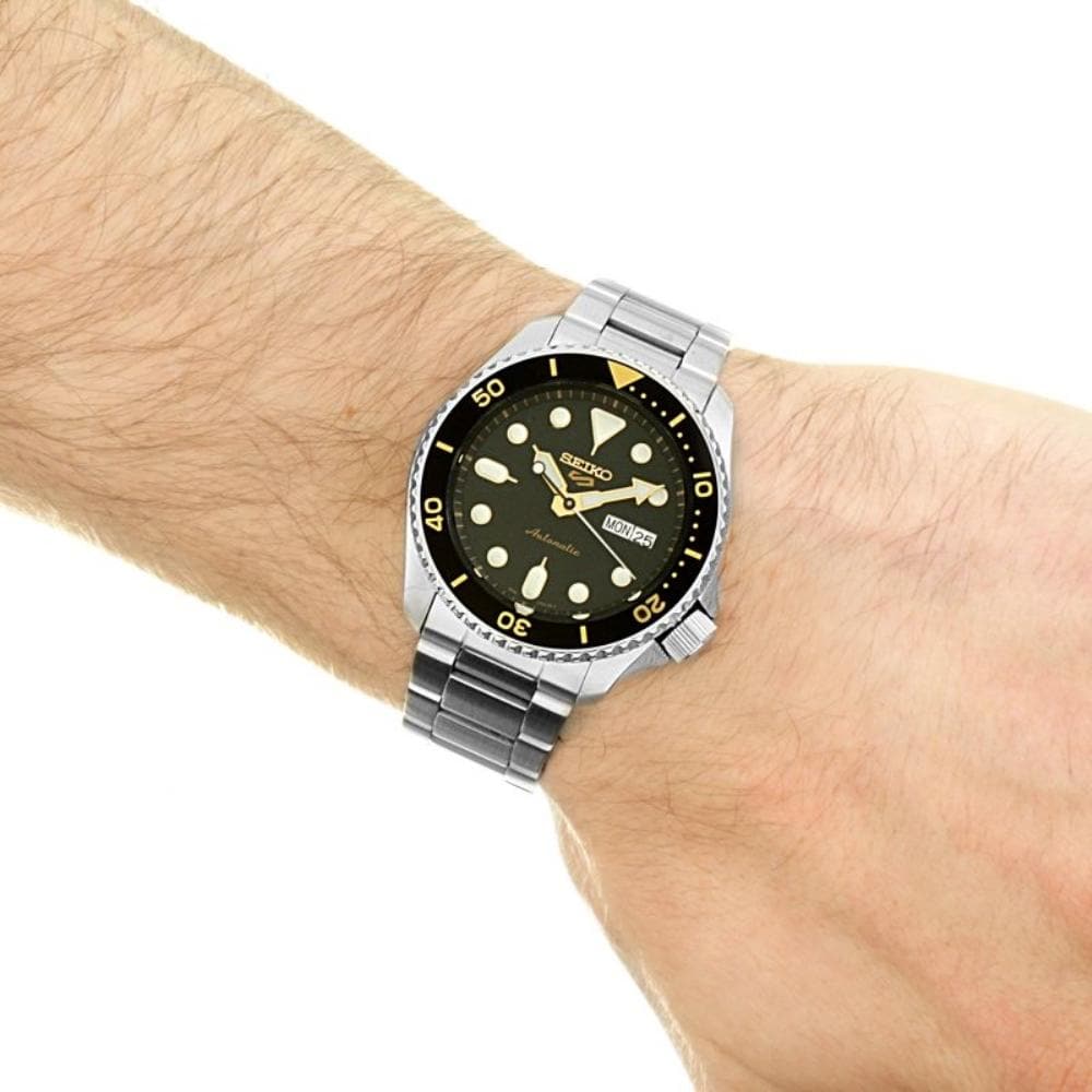 SEIKO 5 SPORTS SRPD57K1 AUTOMATIC STAINLESS STEEL MEN'S WATCH - H2 Hub Watches