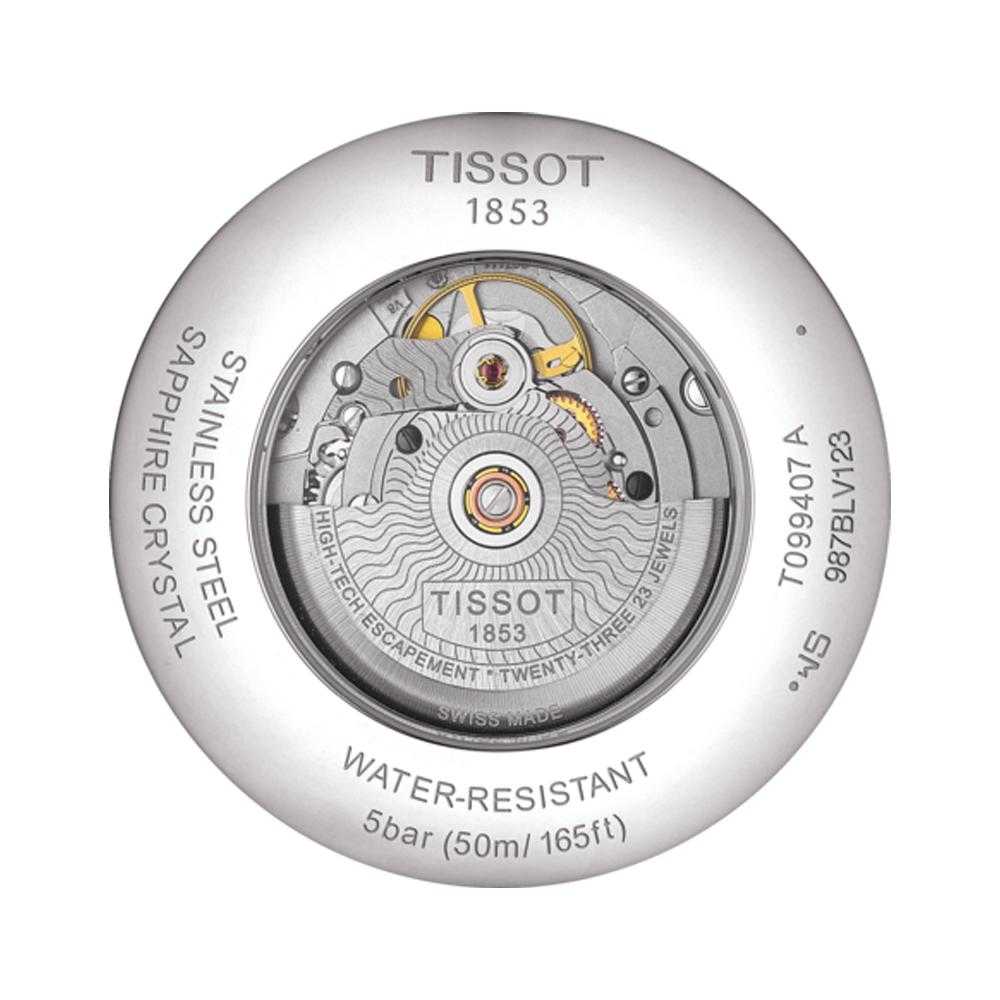 TISSOT T0994071605800 CHEMIN DES TOURELLES POWERMATIC 80 MEN'S WATCH - H2 Hub Watches