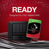 SEAGATE IRONWOLF PRO ST8000NE001 8 TB HARD DRIVE - 3.5" INTERNAL - SATA (SATA/600)
