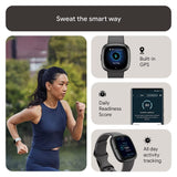 Fitbit Sense 2 Health & Fitness Watch (Shadow Grey/Graphite Aluminium) FB521BKGB-FRCJK