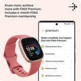 Fitbit Versa 4 Pink Sand/Copper Rose FB523RGRW-FRCJK
