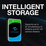 SEAGATE ST8000VE001 SKYHAWK AI 8TB 3.5IN 6GB/S SATA 256MB 24X7