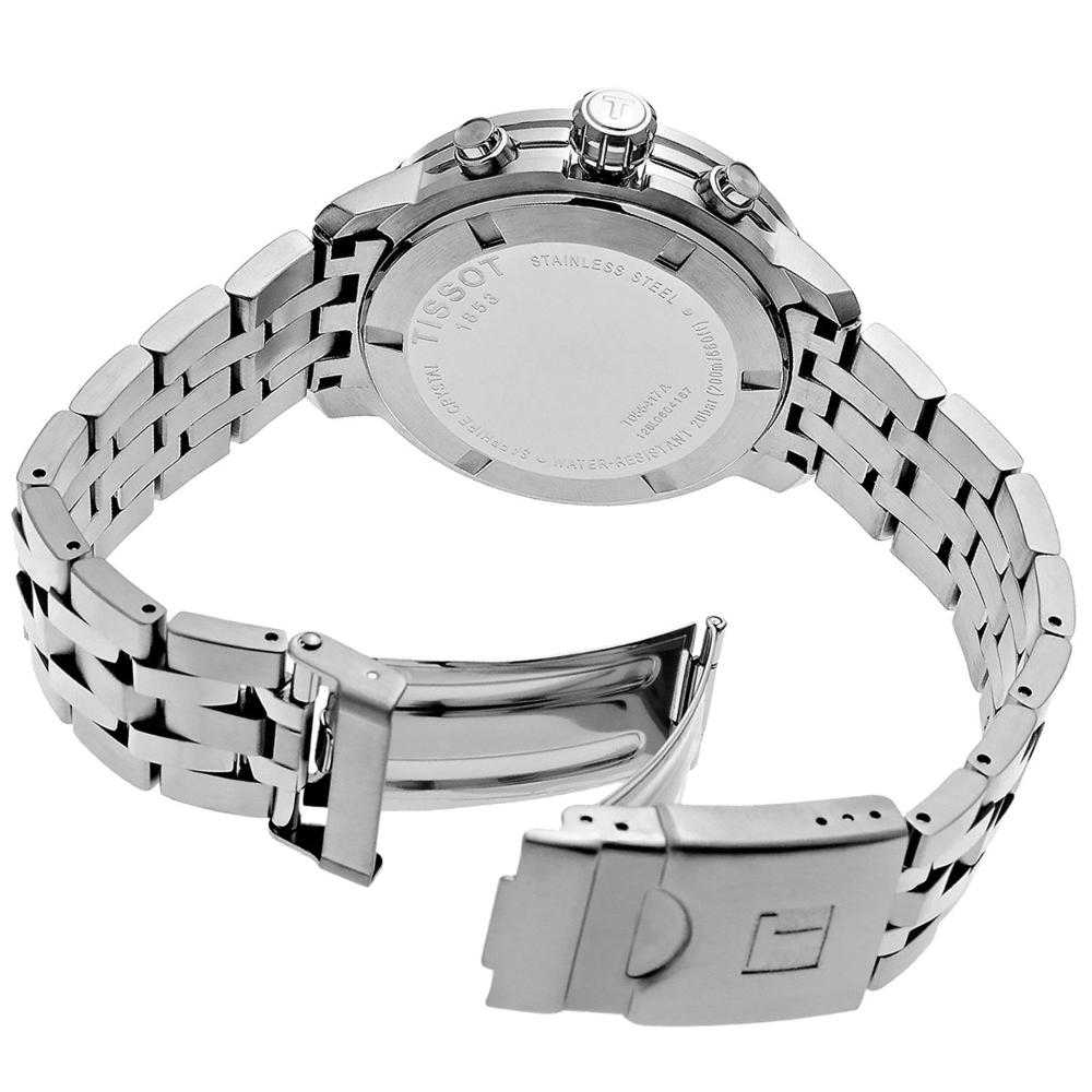 TISSOT T0554271105700 PRC 200 AUTOMATIC CHRONOGRAPH MEN'S WATCH - H2 Hub Watches