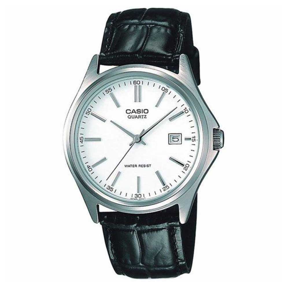 CASIO GENERAL MTP-1183E-7ADF BLACK LEATHER MEN'S WATCH - H2 Hub Watches