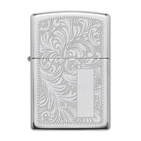 Zippo Venetian Chrome Lighter #352