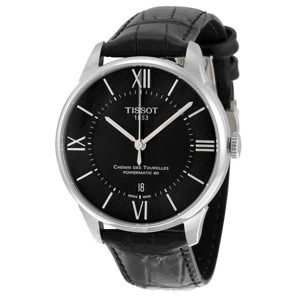 TISSOT T0994071605800 CHEMIN DES TOURELLES POWERMATIC 80 MEN'S WATCH - H2 Hub Watches