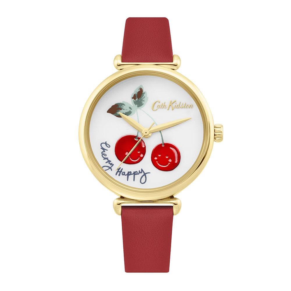 CATH KIDSTON RED CHERRY ALLOY CKL081RG WOMEN'S WATCH - H2 Hub Watches