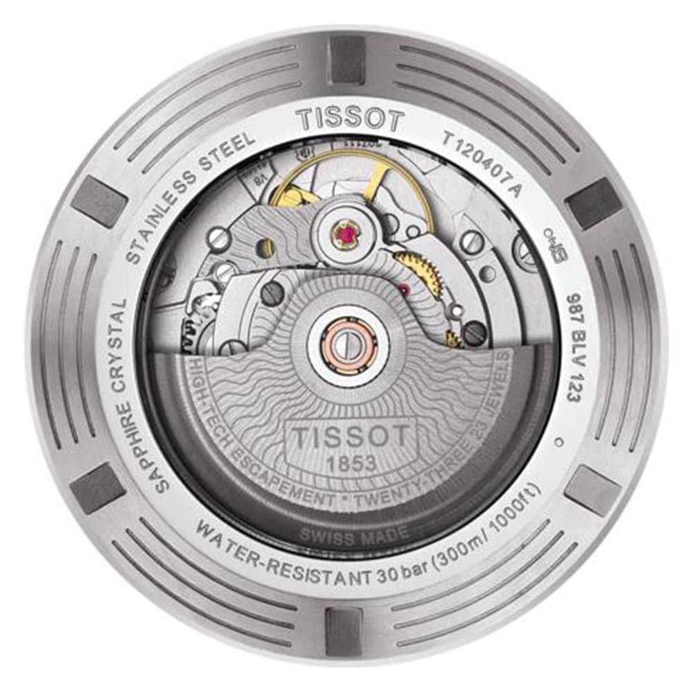 TISSOT T1204072205100 SEASTAR 1000 POWERMATIC 80 MEN'S WATCH - H2 Hub Watches