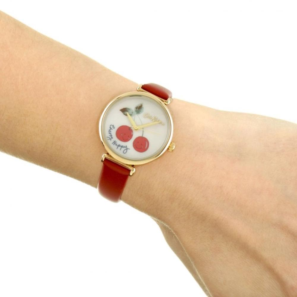 CATH KIDSTON RED CHERRY ALLOY CKL081RG WOMEN'S WATCH - H2 Hub Watches