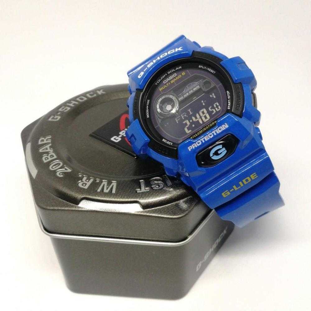 CASIO G-SHOCK GWX-8900D-2DR DIGITAL QUARTZ BLUE RESIN MEN'S WATCH - H2 Hub Watches