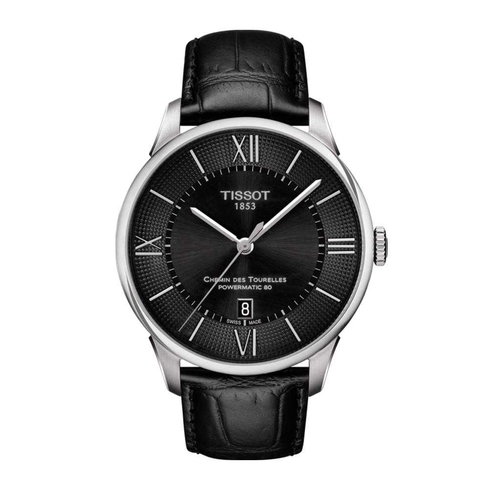 TISSOT T0994071605800 CHEMIN DES TOURELLES POWERMATIC 80 MEN'S WATCH - H2 Hub Watches
