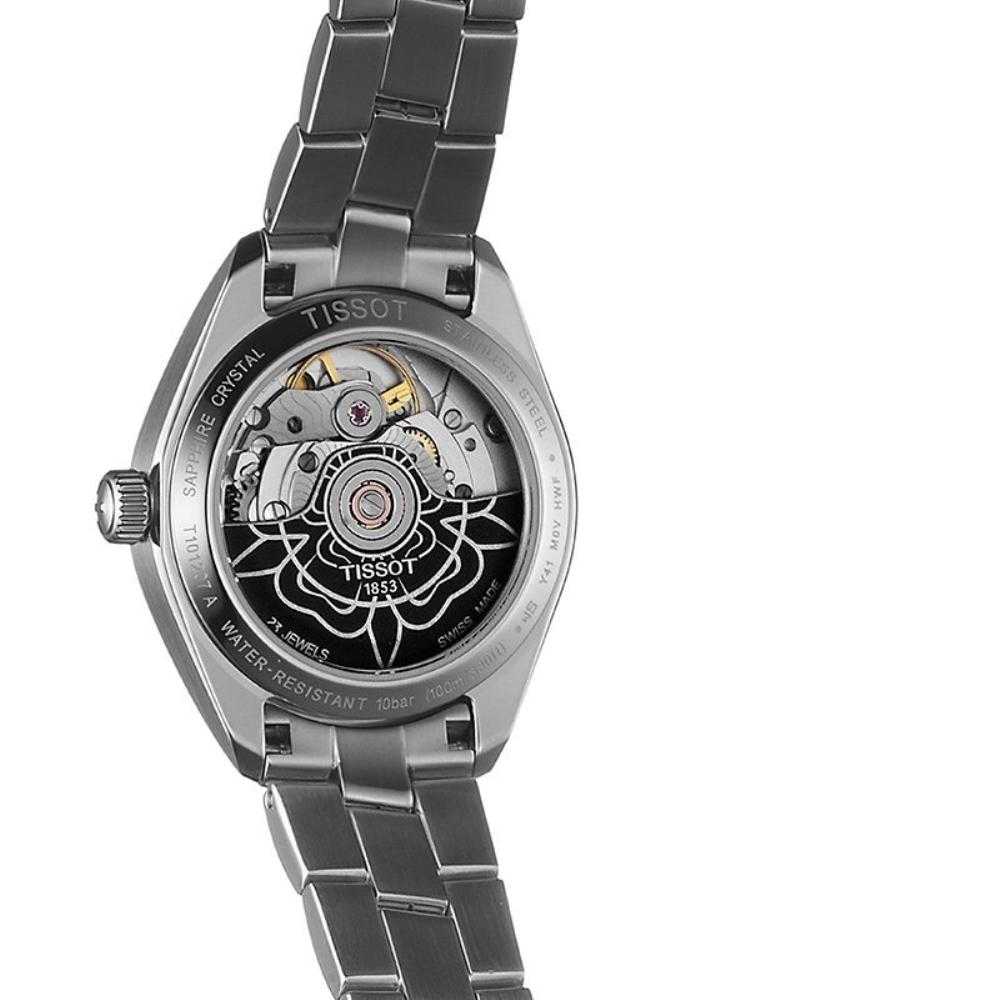TISSOT T1012071111600 PR 100 POWERMATIC 80 LADY WOMEN'S WATCH - H2 Hub Watches