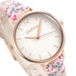 CATH KIDSTON QUARTZ PINK FLORAL ALLOY CKL067PRG WOMEN'S WATCH - H2 Hub Watches