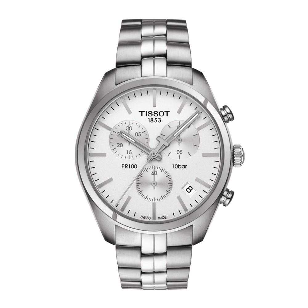 TISSOT T1014171103100 PR 100 CHRONOGRAPH MEN'S WATCH - H2 Hub Watches