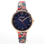CATH KIDSTON QUARTZ BLACK FLORAL ALLOY CKL002URG WOMEN'S WATCH - H2 Hub Watches