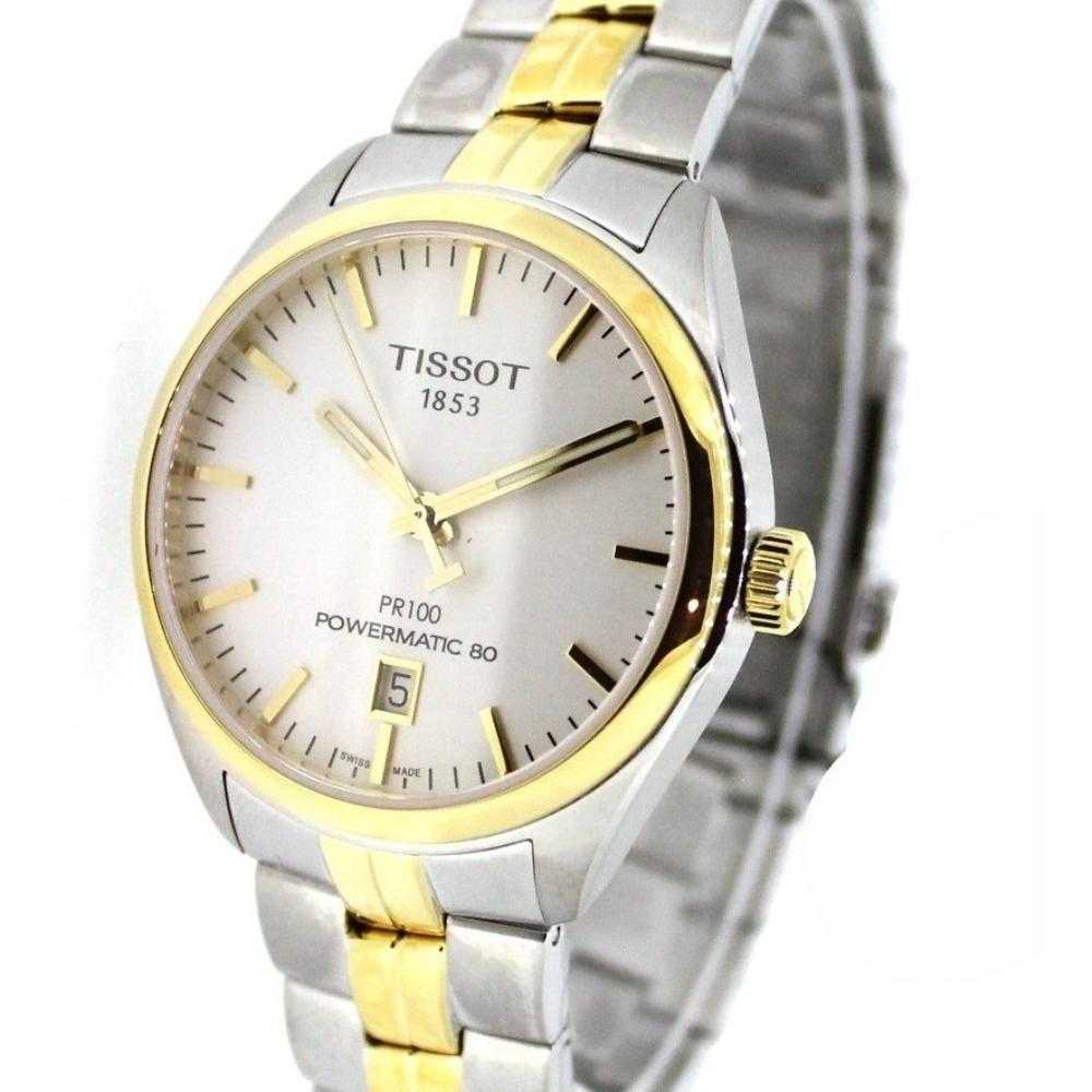 TISSOT T1014072203100 PR 100 POWERMATIC 80 MEN'S WATCH - H2 Hub Watches