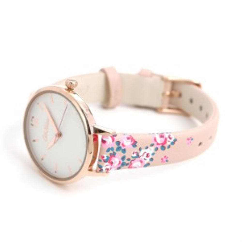 CATH KIDSTON QUARTZ PINK FLORAL ALLOY CKL067PRG WOMEN'S WATCH - H2 Hub Watches