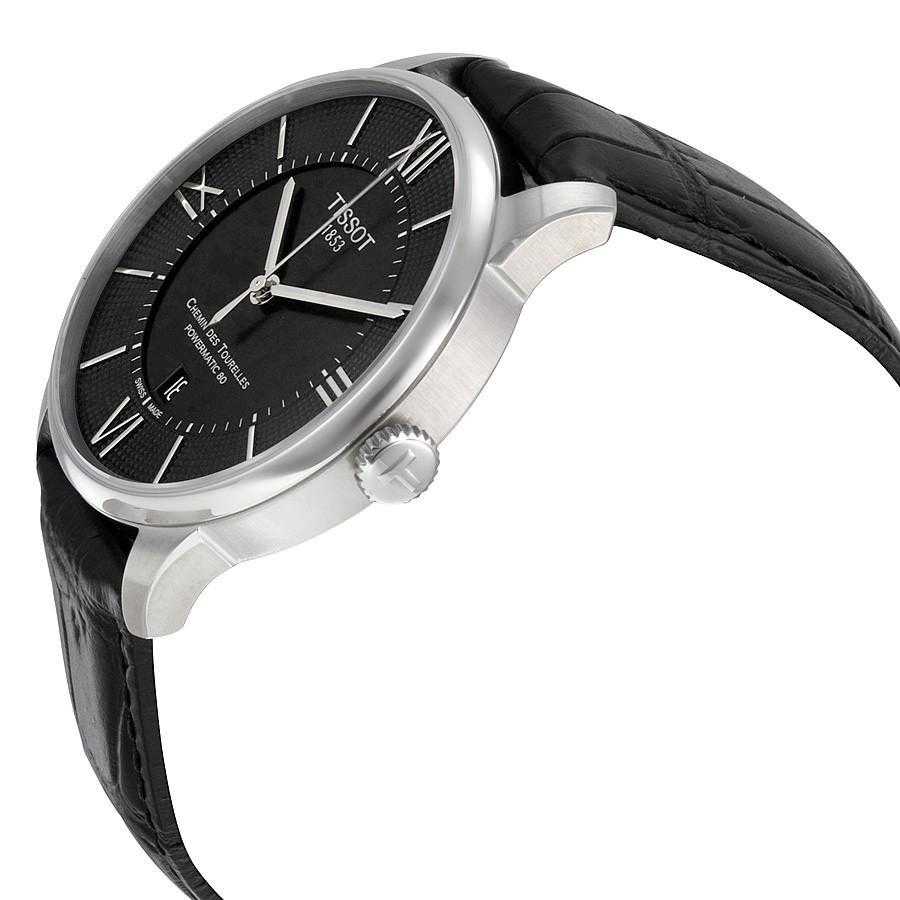 TISSOT T0994071605800 CHEMIN DES TOURELLES POWERMATIC 80 MEN'S WATCH - H2 Hub Watches