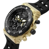 GUESS GW0325G1 BLACK RUBBER STRAP MEN'S WATCH