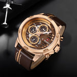 NAVIFORCE CHRONOGRAPH NF9110 RG/CE/BN MEN'S WATCH - H2 Hub Watches