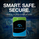 SEAGATE ST8000VE001 SKYHAWK AI 8TB 3.5IN 6GB/S SATA 256MB 24X7