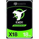 SEAGATE 18TB EXOS X18 7200 RPM SATA 6GB/S 256MB CACHE 3.5-INCH ENTERPRISE HARD DRIVE HDD ST18000NM000J