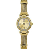 GUESS MINI SOHO GOLD STAINLESS STEEL W1009L2 WOMEN'S WATCH - H2 Hub Watches