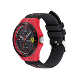 FERRARI SCUDERIA LAP 0830862 TIME ANALOG BLACK DIAL MEN'S WATCH