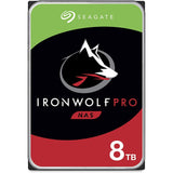 SEAGATE IRONWOLF PRO ST8000NE001 8 TB HARD DRIVE - 3.5" INTERNAL - SATA (SATA/600)