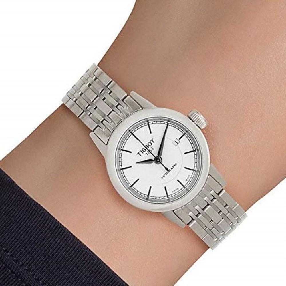 TISSOT T0852071101100 CARSON AUTOMATIC LADY WOMEN'S WATCH - H2 Hub Watches
