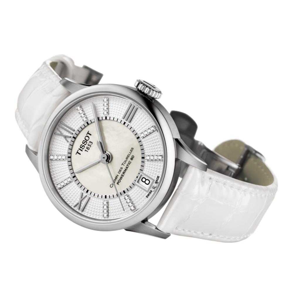 TISSOT T0992071611600 CHEMIN DES TOURELLES POWERMATIC 80 LADY WOMEN'S WATCH - H2 Hub Watches