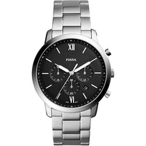 FOSSIL NEUTRA CHRONOGRAPH SILVER STAINLESS STEEL FS5384 MEN'S WATCH - H2 Hub Watches