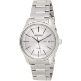 SEIKO GENERAL SNE523P1P SOLAR STAINLESS STEEL MEN'S WATCH