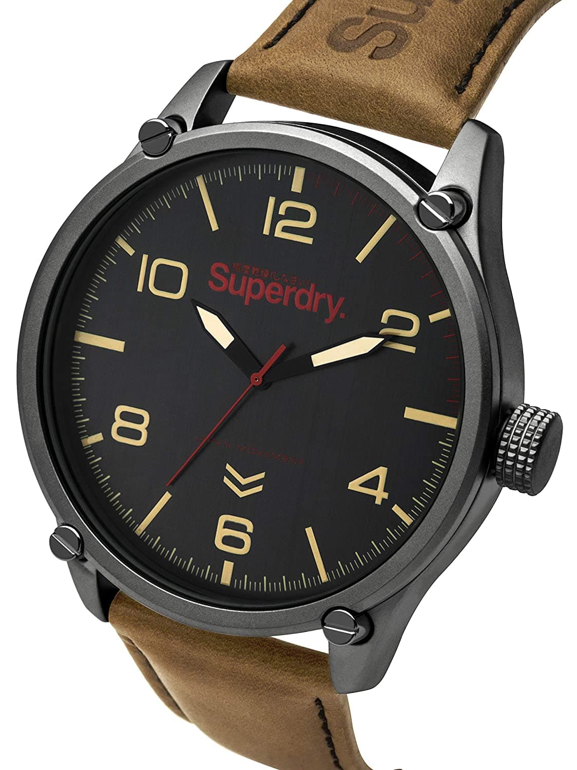 SUPERDRY MILITARY SYG200BBR MEN'S WATCH - H2 Hub Watches