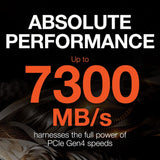 SEAGATE FIRECUDA 530 M.2 2280 2TB PCIE GEN4 X4 NVME 1.4 3D TLC INTERNAL SOLID STATE DRIVE (SSD) ZP2000GM3A023