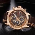 NAVIFORCE CHRONOGRAPH NF9110 RG/CE/BN MEN'S WATCH - H2 Hub Watches