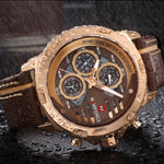 NAVIFORCE CHRONOGRAPH NF9110 RG/CE/BN MEN'S WATCH - H2 Hub Watches