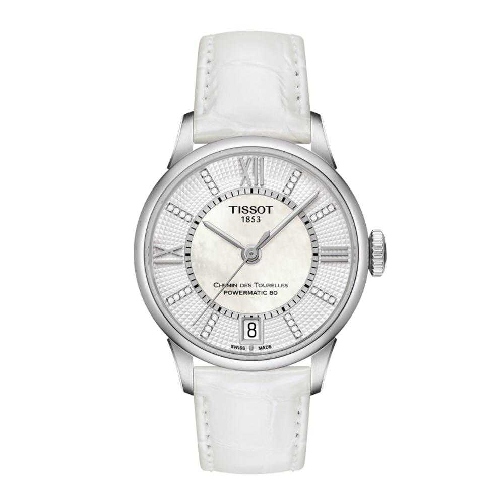 TISSOT T0992071611600 CHEMIN DES TOURELLES POWERMATIC 80 LADY WOMEN'S WATCH - H2 Hub Watches