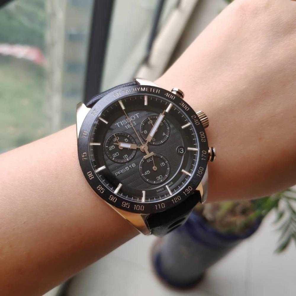 TISSOT T1004173605100 PRS 516 CHRONOGRAPH MEN'S WATCH - H2 Hub Watches