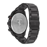 FERRARI SCUDERIA 0830654 SPEEDRACER BLACK STAINLESS STEEL MEN WATCH