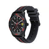 FERRARI SCUDERIA 0830809 BLACK SILICONE STRAP MEN'S WATCH