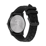 FERRARI SCUDERIA 0830809 BLACK SILICONE STRAP MEN'S WATCH