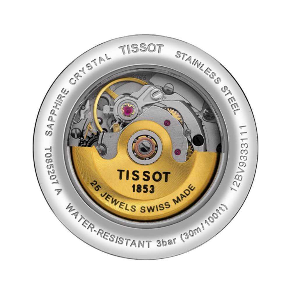 TISSOT T0852071101100 CARSON AUTOMATIC LADY WOMEN'S WATCH - H2 Hub Watches