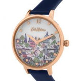 CATH KIDSTON LONDON VIEW NAVY STRAP CKL083URG WOMEN'S WATCH - H2 Hub Watches