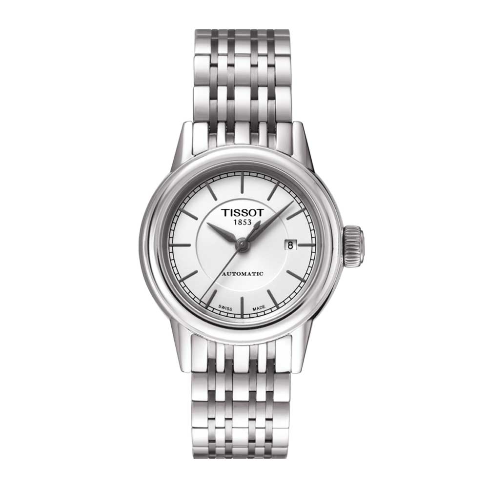 TISSOT T0852071101100 CARSON AUTOMATIC LADY WOMEN'S WATCH - H2 Hub Watches